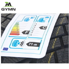 1080mm Tire Glue Label Synthetic 75UM High Tack Stickers