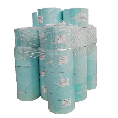 ISO Blue Glassine Paper 50G Direct Thermal Barcode Labels