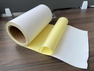 76mm Yellow Glassine Paper 22N Thermal Printer Sticker Roll