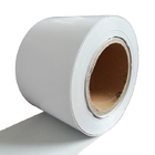 White Glassine Liner ISO 80G Plain Sticky Labels On A Roll
