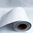 Aluminum Foil Coated Art Paper With 80g White Glassine Liner Low Temp Tire Label