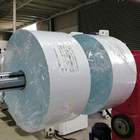 Permanent Adhesive Thermal Paper Label Jumbo Roll In Supermarket / Logistic
