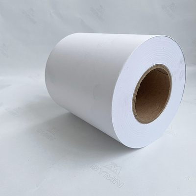 Pearl Film Self Adhesive Labels with Hot Melt Glue White Glassine Paper
